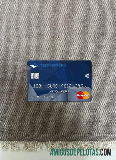 Bielorrússia Paritet Bank Mastercard Photolook Frente amostra